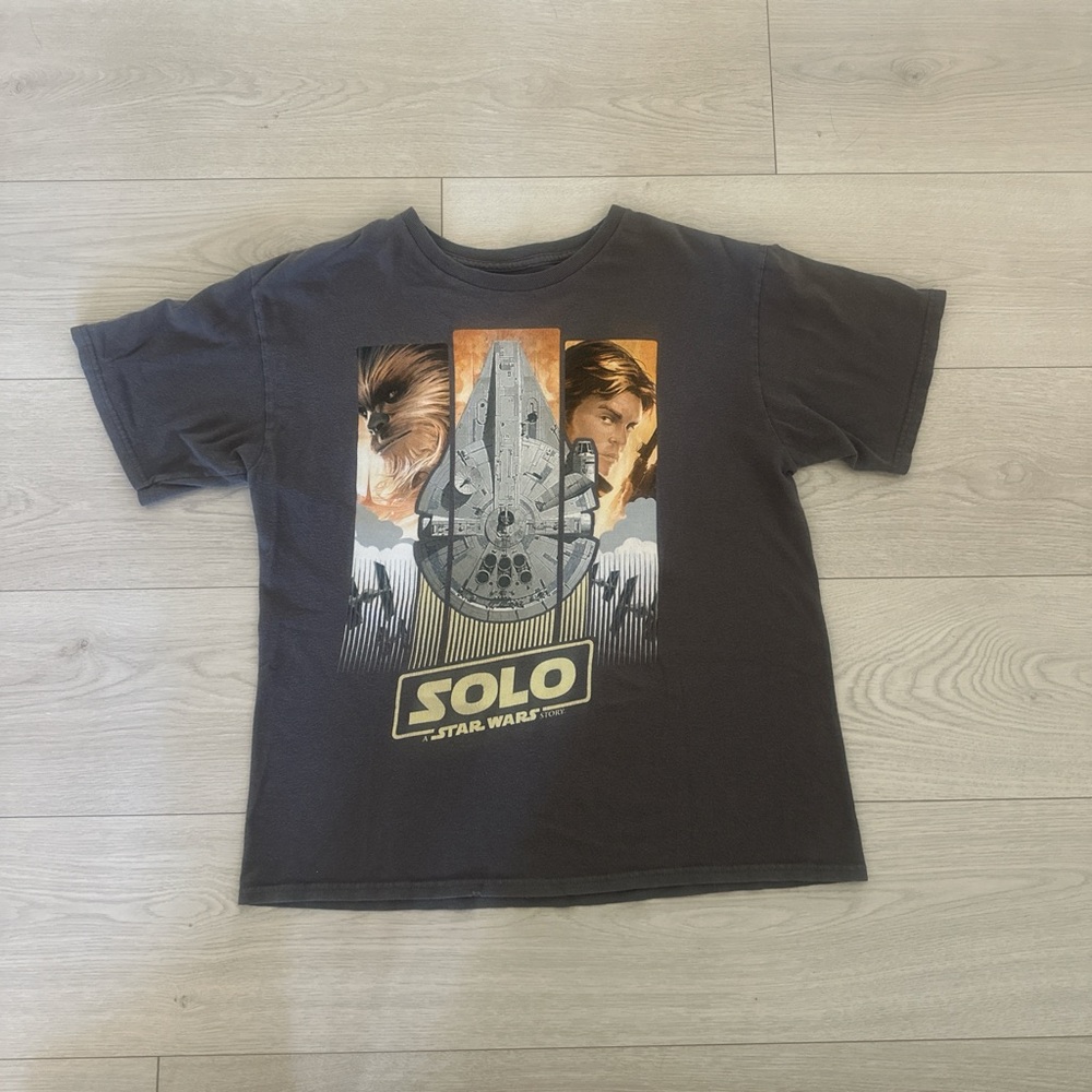 Star Wars Gray Graphic Tee